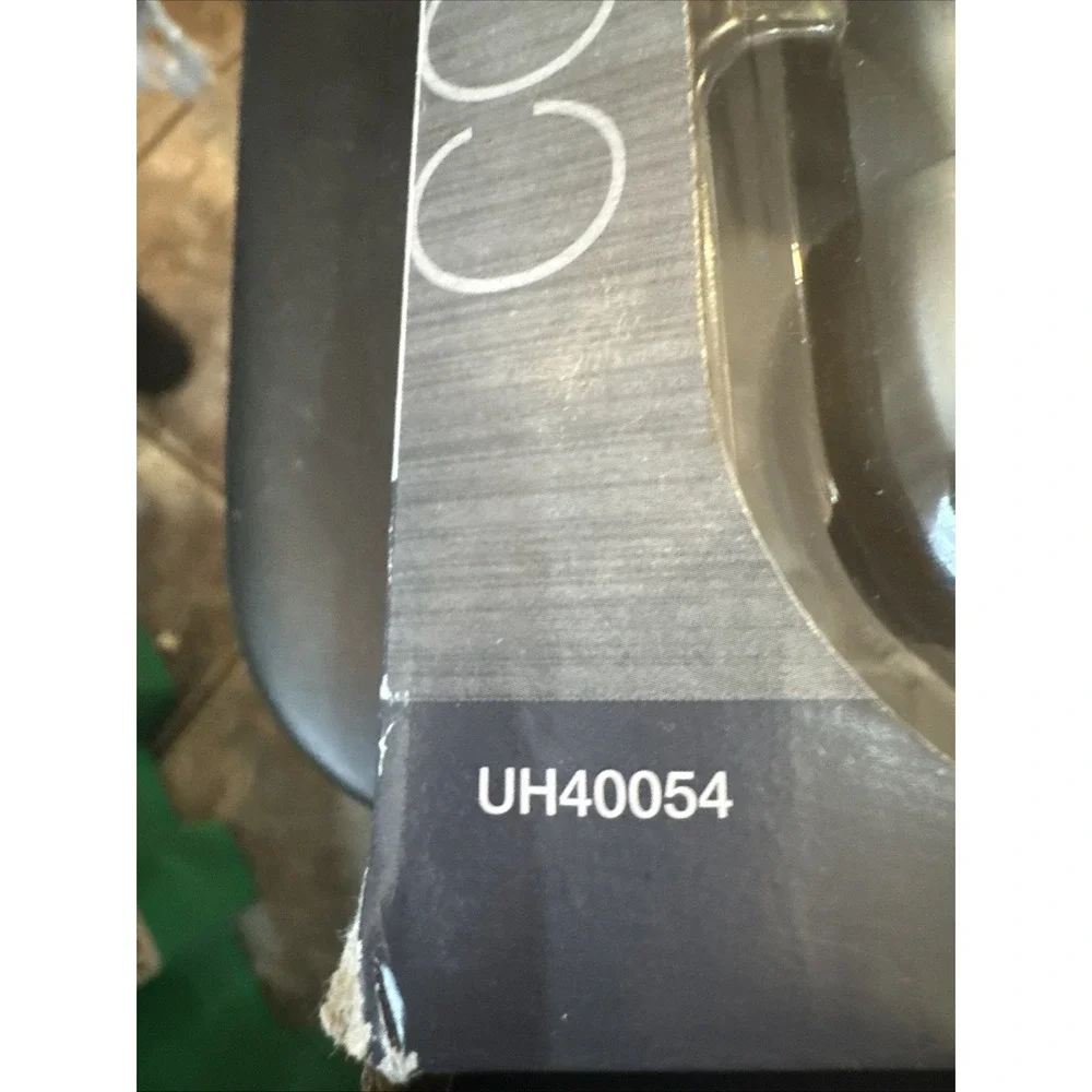 Universal Hardware Keyed Entry Deadbolt Set Satin Chrome Single Cylinder Uh40054